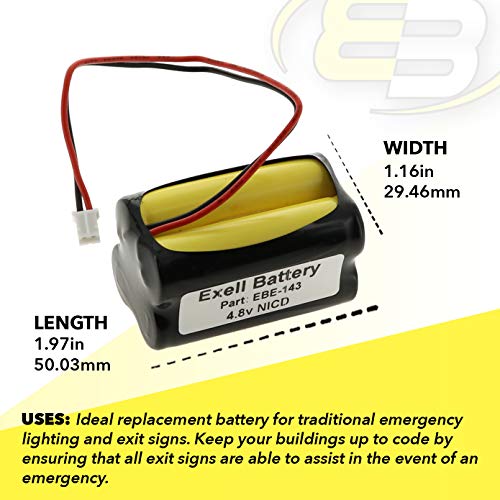 Батерия за радионяни Exell Battery подходящ и замества хонг конг батерии HK1100AAE4BMJS, Lenmar GP300SU, Summer Бебе 2090,