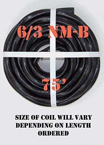 Кабел Cabana 6/3 НМ-B x 75' Електрически кабел в даден низ неметални строителни обвивка