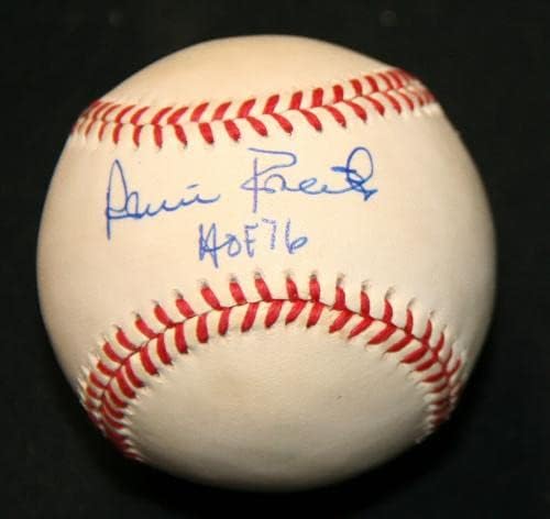 Робин Робъртс Подписа ONL Baseball с Автограф w /HOF Phillies PSA /DNA AL87569 - Бейзболни топки с автографи