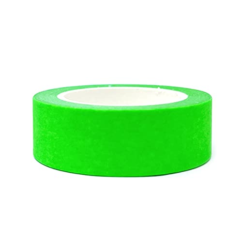 Декоративни Маскировочные Лента allydrew Washi Tapes, Флуоресцентно зелено