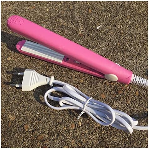 SDFGH Мини-Утюжок За Изправяне на Коса Розови Керамични Преси За Велпапе Плоек Инструменти За оформяне на Косата