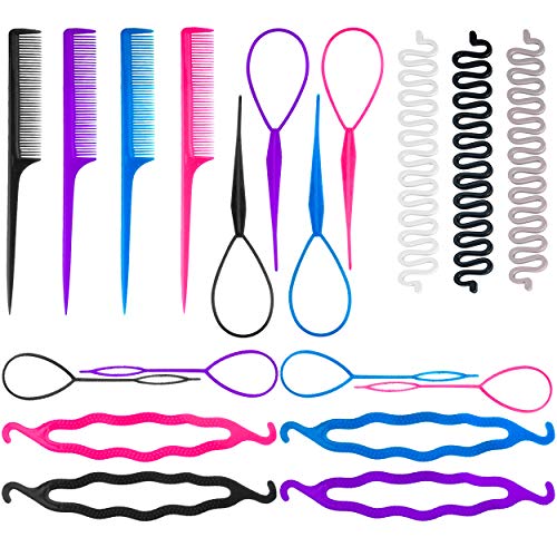 Запознайте се с любим инструмент за стайлинг на коса Топси Tail, инструмент за плетене на косата, аксесоар за оформяне на