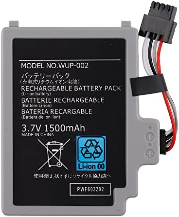 Первайзский Нова батерия Батерия WUP-012 за геймпада