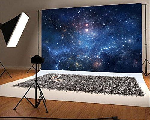 AOFOTO 5x3 фута Фантастичен на Фона на Мъглявината Аэрокосмическое Звездното Небе Фон За Снимки Вселена, Галактика
