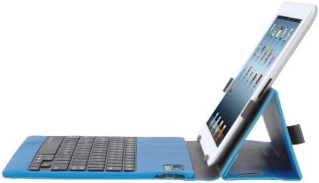 Серия iHome Type: Калъф с Bluetooth клавиатура Type Slim за iPad 2/3/4, синьо