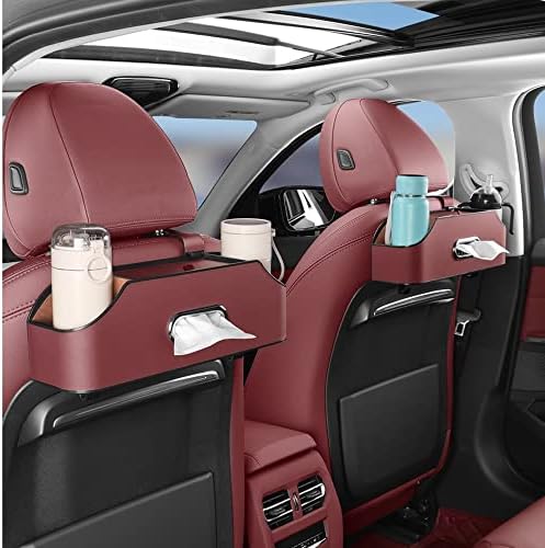 HAOTULE Нов автомобил облегалка на задната седалка мултифункционален, кутия за съхранение, дизайнерски стени, с подстаканником, кутия за салфетки, кука за останалите ?