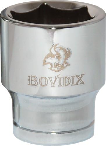 Bovidix 5040116 1/2-Инчов Задвижваща тръбен накрайник с 6 Точки, Метричен - 23 мм