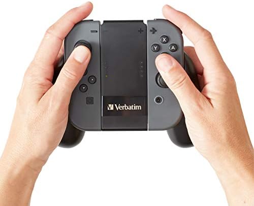Дръжка за зареждане на контролера за използване с контролери на Nintendo Switch Joy-Con – Черен