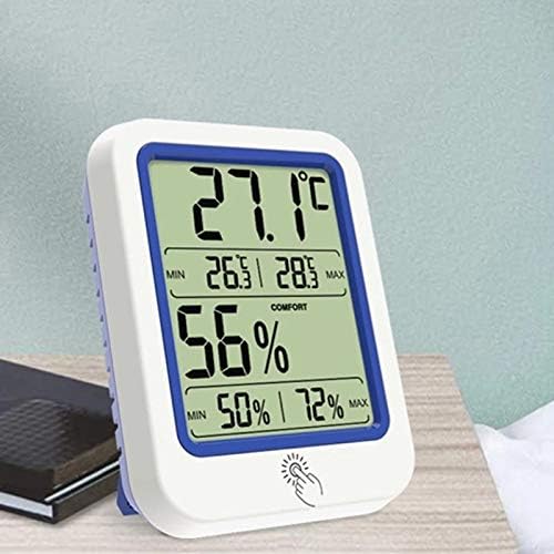 WSSBK Измерване на Температура и Влажност на въздуха Сух и Влажен Термометър С Подсветка Термометър-Влагомер Сензор с Голям