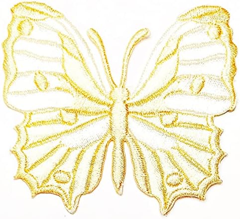 Kleenplus Пеперуда, Бродирани желязо, Пришитая Нашивка, Модерно Изкуство, Красива Пеперуда, Мультяшная Стикер с Насекоми,