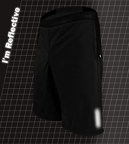 Мъжки къси панталони за планински велосипед Aero Tech USA МТБ С подплата, за планински Велосипед