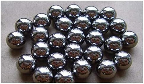 Диаметър на стоманени топчета NIANXINN 20 21 22 23 24 25 26 27 28 29 18 30 мм 21,431 мм, една опаковка, Голям размер -Прецизна топки с диаметър 22,225 мм (размер: 22,225 мм)