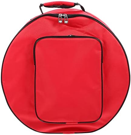 Универсална чанта за носене на малък барабан от плат Оксфорд: Преносим раница за малък барабан с подплата 13/14 инча, с плечевыми презрамки и дръжка за носене (IL271205XBZXPR