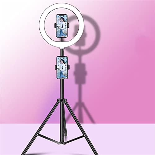HOUKAI Мобилен телефон отразяване на живо на Триъгълна скоба Заполняющий светлина Осветите пълен набор от камера Поддържаща рамка Селфи Красотата на Котва (Цвят: E, ра