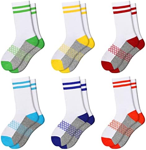 Чорапи за екипажа За момчета Comfoex, Спортни Чорапи С Полумягкой Подплата, Памучни Чорапи За Телета За Големи и