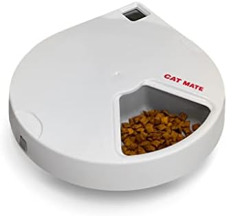 Втулки от неръждаема стомана Cat Mate x 5 за автоматични хранилки за домашни любимци с пет порции храна (само купа)