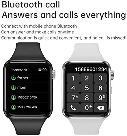 Смарт часовници Nanphn за телефони с Android и iOS, съвместими с iPhone, Samsung, Спортни смарт часовник със сензорен
