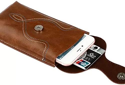 Чанта-кобур За iPhone 11 Pro Max Външна Кобур за Носене-Кобур За мобилен телефон, Кожен Калъф-портфейл с линия