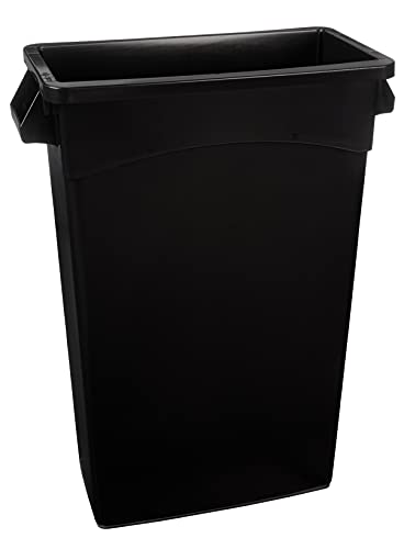 Търговско Коварен кофа за Боклук Commercial обем 23 литра, Черно, 1 опаковка