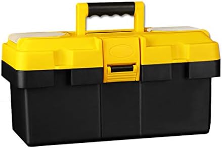 ALREMO HUANGXING - Кутия за инструменти, Преносими Кутия за съхранение и организация на дребните детайли, оборудване и инструменти, 14 инча, размер 36 см X 18 см X 18 см, екологичн
