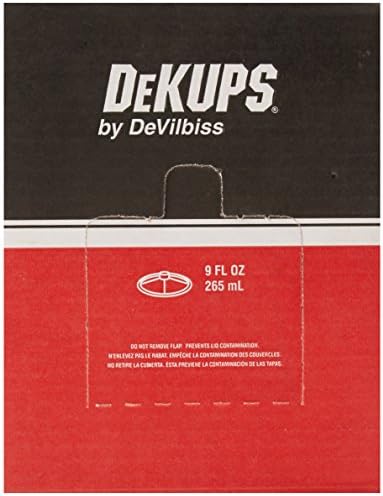 Devilbiss DeKups капачки за Еднократна употреба могат да се настанят 24/34 унция. DeKups (32 капака на кутията)