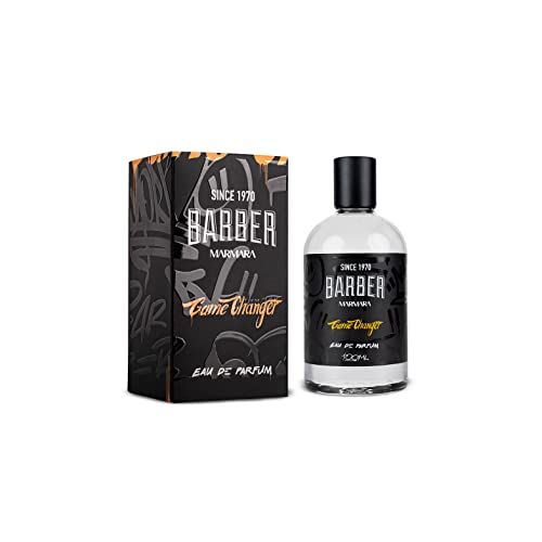 Парфюмированная вода BARBER MARMARA GAME CHANGER Натурален Спрей за мъже 100 мл - Мъжки парфюм - Мъжки парфюм - Парфюм за мъже - Интензивен силен аромат на Мъжки парфюм - Изток Уд