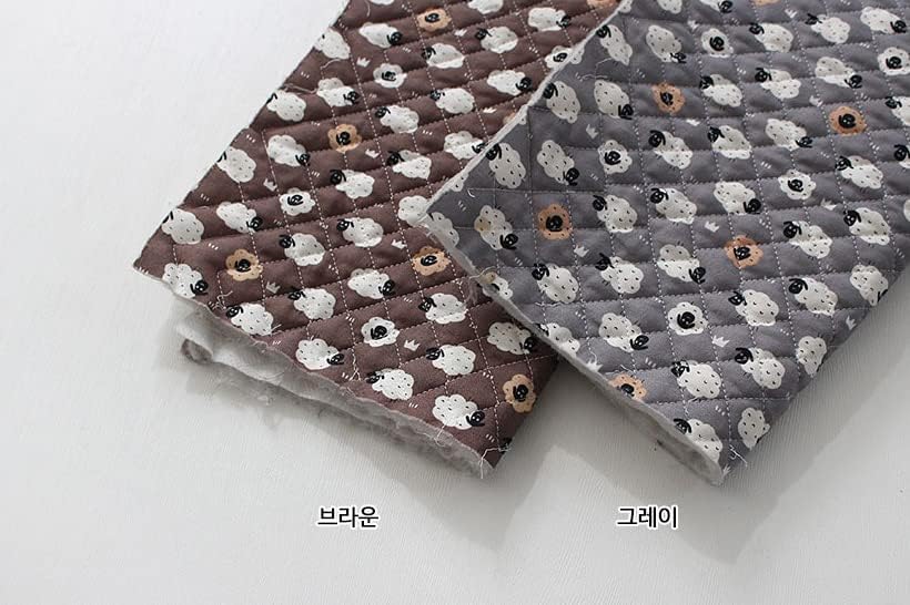 Предварително простеганная памучен плат с диаманти ширина 44 инча в парцела от една страна, предназначена за затопляне