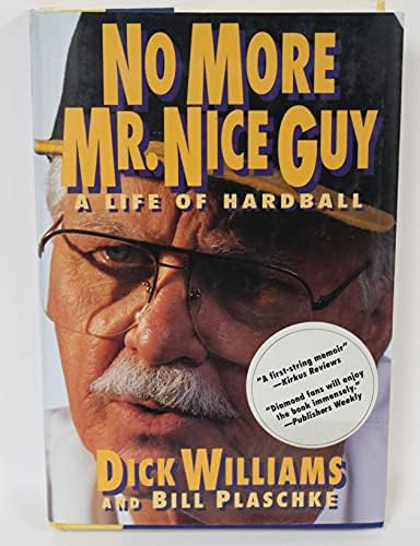 Дик Уилямс (ум. през 2011 г.), Подписано книга с автограф No More Mr. Nice Guy H / C - Подходящи холограми COA