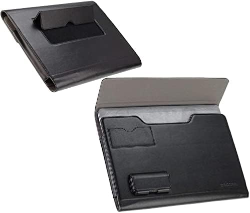 Черен кожен калъф-за награда Broonel - Съвместим с 15-инчов лаптоп Lenovo ThinkBook 15 Gen 4