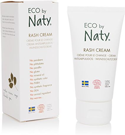 Eco by Naty, Детски крем от акне, Органични съставки на растителна основа с 0% отдушкой, Хипоалергичен и дерматологически