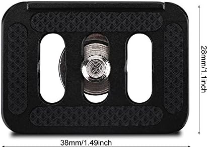 Быстроразъемная Плоча Acouto Mini за закрепване на камера за Топкова глави SIRUI TY-C10 T005/T-025, Аксесоар за Снимки