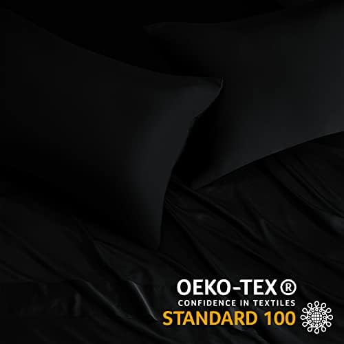 Охлаждащи Калъфки CozyLux, калъфки за възглавници от бамбук и вискоза, Комплект от 2 покрива възглавница Oeko-Tex размер Queen