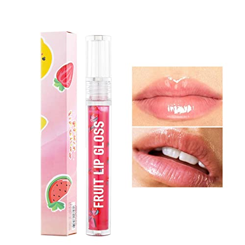 Xiahium Lip Брутната 6 Цветно Различни Течно Масло за устни Захранване на Влага, Овлажнява Блясък за устните И Намалява