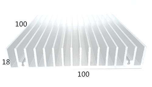eivvia 100 ×100 ×18 1 бр. Компоненти на системата за управление на Радиатор от алуминиева сплав /мултимедийно оборудване Алуминиев радиатор