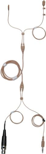 Countryman EM2T1S3 EM2 Интеграция с едно Ухо Безжичен Кабел за слушалки за предаватели Sennheiser/Shure (Кафяв)