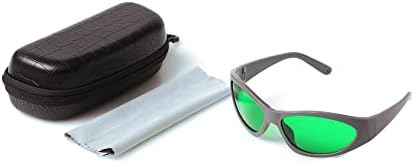 Q-BAIHE 635nm 650 нм 694 нм 600-700 nm 55 0.D 6 + RHP-2 Лазерни Защитни Очила Червен Лазерен Защитен Коефициент