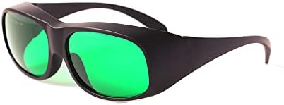 Q-BAIHE 635nm 650 нм 694 нм 600-700 нм 33 # 0.D 6 + RHP-2 Лазерни Защитни Очила Червен Лазерен Защитен Коефициент на пропускливост на 30%