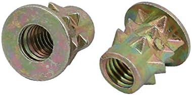 X-DREE части за копчета от сплав с M5x10mm, съединителна гайка, бронз тон 20PCS (M5x10mm Aleación de цинк Remache