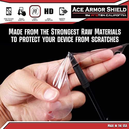 6 Опаковки със защитно фолио Ace Armor Shield от край до край, съвместима с Cubitt CT1