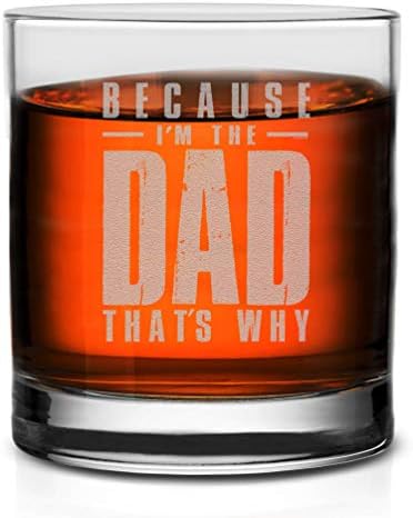 Веракко, Защото аз съм таткото, Ето Защо Уиски Шейкове коктейлна Чаша, Забавни Подаръци За Рожден Ден, Ден на бащата За Нов Татко, Татко, Баща