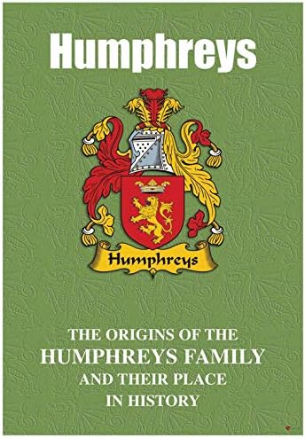 I LUV ООД Хъмфрис Уэльская семейна фамилия Исторически книжка с кратки исторически факти