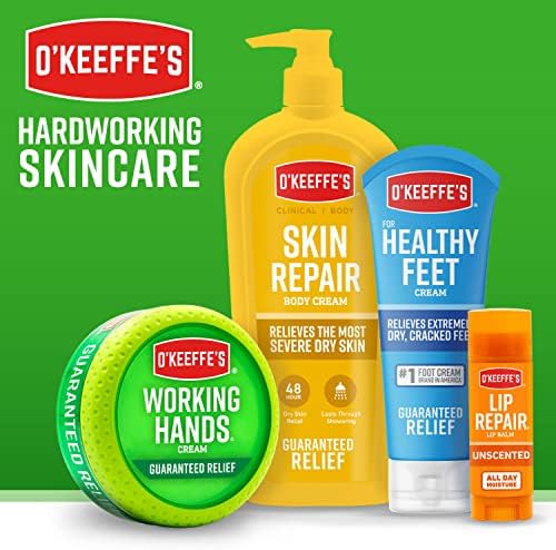 Овлажняващ сапун за ръце O ' Keeffe's Working Ръце, във флакона по 25 грама, Без мирис (опаковка от 2 броя)