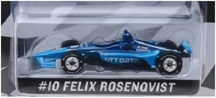 Колекционерска стойност Greenlight 10838 2019 #10 Феликс Розенквист / Chip Ganassi Racing, данни NTT Мащаба на Инди 500 1:64