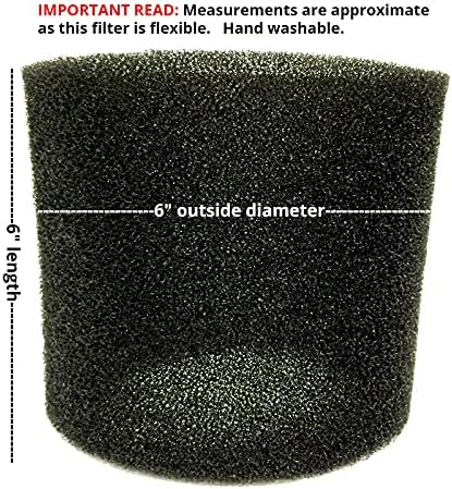 ВСИЧКИ ЧАСТИ И Т.н., Пяна филтър ръкав за цеховых прахосмукачки, състоящ се от 3 сухи филтър, 1 пенопластовый ръкав