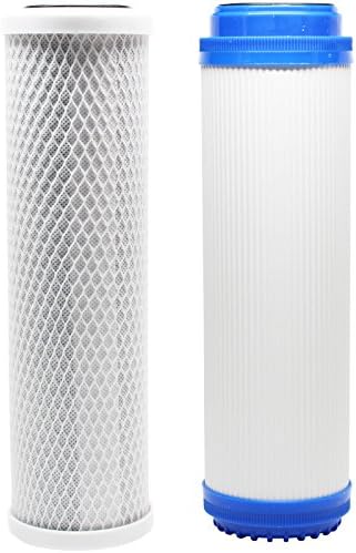 Комплект сменяеми филтри от 2 опаковки, съвместими със системата American Plumber WTOS-100 РО System - Включва Въглероден