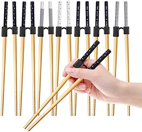 10 Двойки Многократно Японски Бамбукови пръчки за хранене, Спортни Пръчици за деца, Симулатор за възрастни,