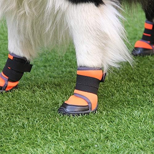 LEPSJGC/ Обувки за кучета, водоустойчиви спортни обувки за кучета на открито за малки, Средни и Големи Кучета, Професионална