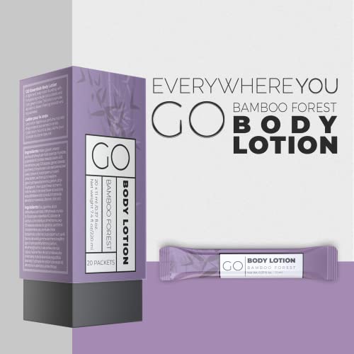 Пакети с лосион за пътуване GO Essentials – Еднократна лосион за тяло и ръце за овлажняване на кожата и тоалетни принадлежности