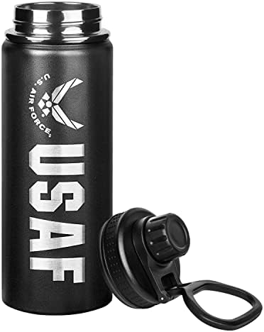 бутилка за вода от военновъздушните сили на САЩ на 20 грама – Неръждаема Стомана с двойна стена и вакуумна изолация