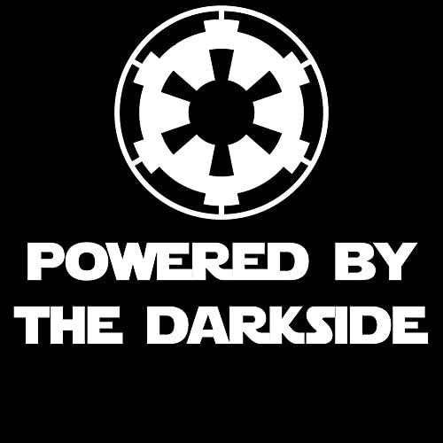 Вдъхновен от Darkside Galatic Empire, 6-инчов Винил стикер със стикер за автомобил (6 инча бял цвят)